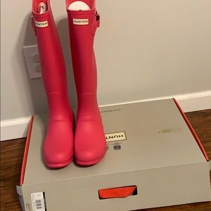 Brand new in box size 10 hunter rain boots